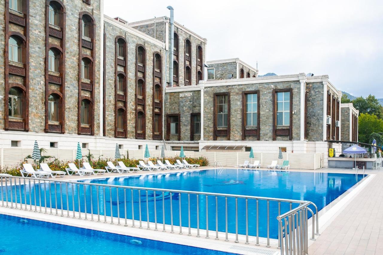 Qafqaz Karvansaray Hotel Gabala Exterior foto